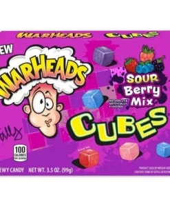 Warheads Sour Berry Mix Cubes 99g SoPo