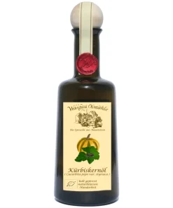 Wasgau Ölmühle – Bio Kürbiskern Öl – 500ml – kaltgepresst, naturbelassen