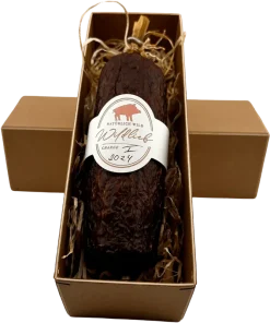 Wildlieb wild boar salami with horseradish