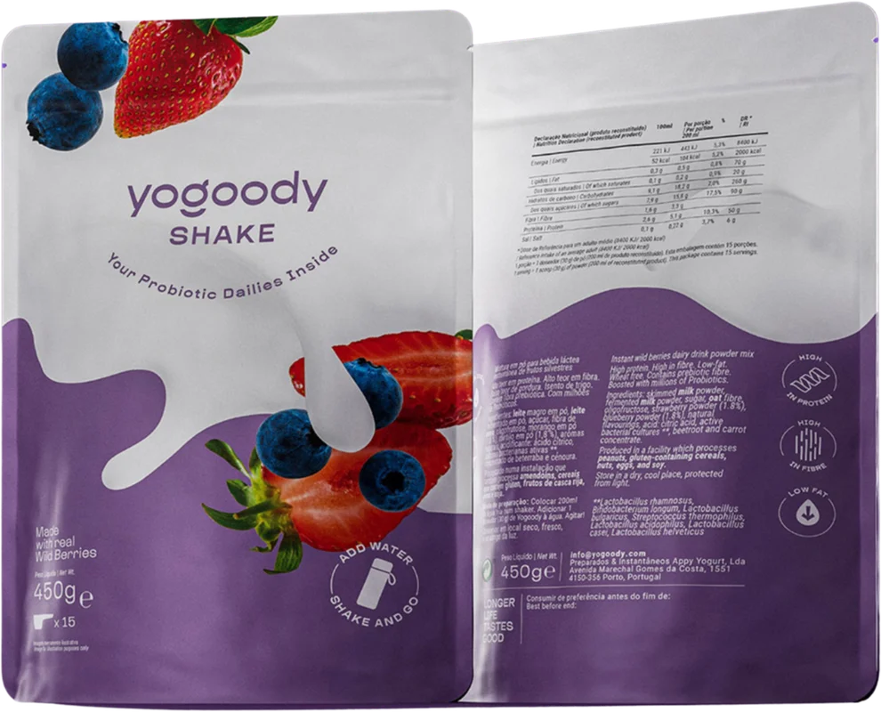 YOGOODY Shake Family Pack – Waldbeere