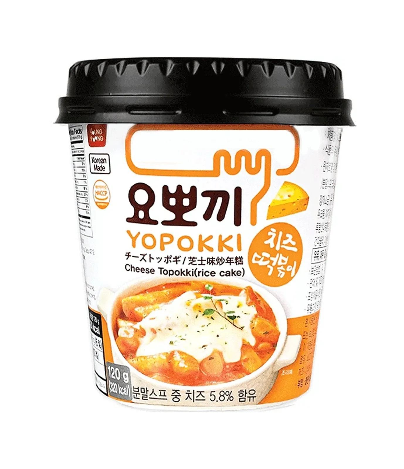 YOUNG POONG YOPOKKI Tteokbokki Käse 120g – Bild 2